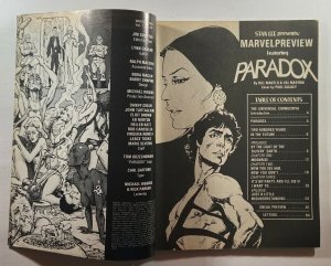 Marvel Preview #24 Paradox Paul Gulacy Cover 1981 Magazine