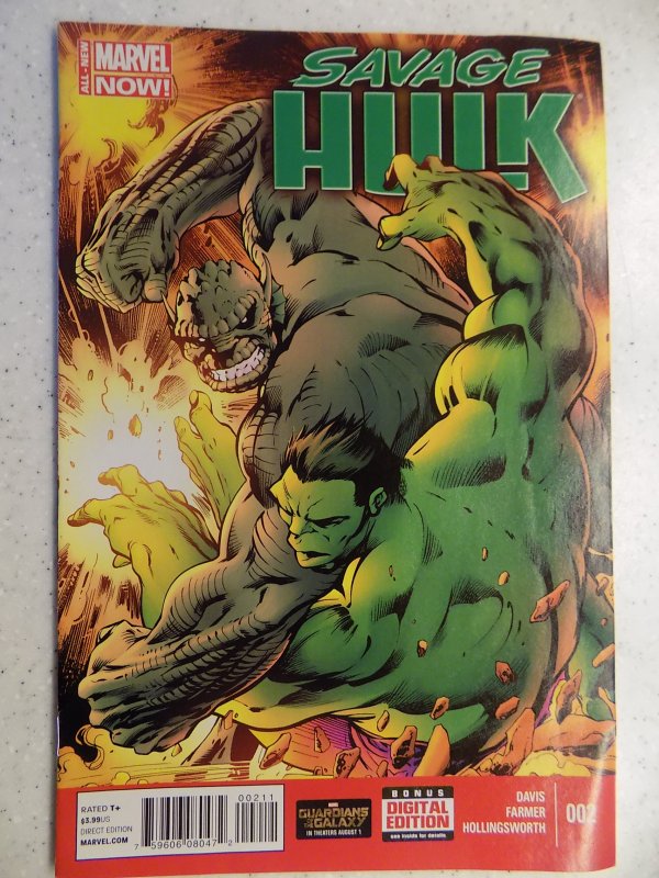 SAVAGE HULK # 002 MARVEL ACTION ADVENTURE (2014)