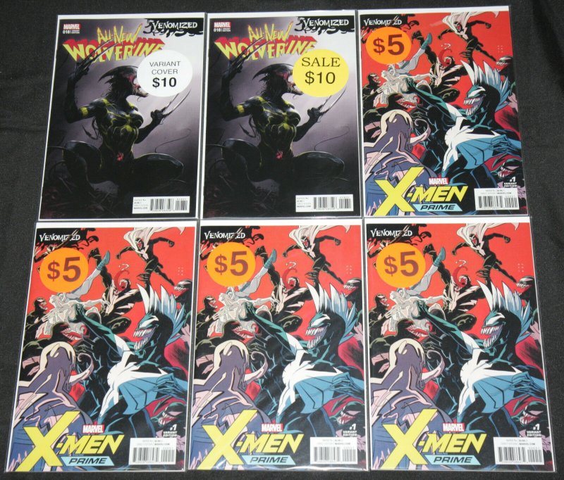 Modern Marvel VENOMIZED VARIANT TITLES 40pc Count High Grade Comic Lot 9.2OB