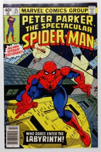 The Spectacular Spider-Man #35 Newsstand Edition (1979)