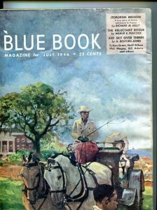 BLUE BOOK PULP-JULY-1946-G/VG-COVER ART BY STOOPS-NELSON BOND -BEDFORD- G/VG