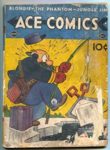 Ace Comics #46 1941- Phantom- Jungle Jim FR