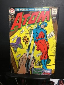 The Atom #35  (1968) High-grade time travel story! Gil Kane art! VF- Boca CERT!