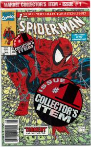 Spider-Man #1 (1990), Bagged, 9.0 or Better