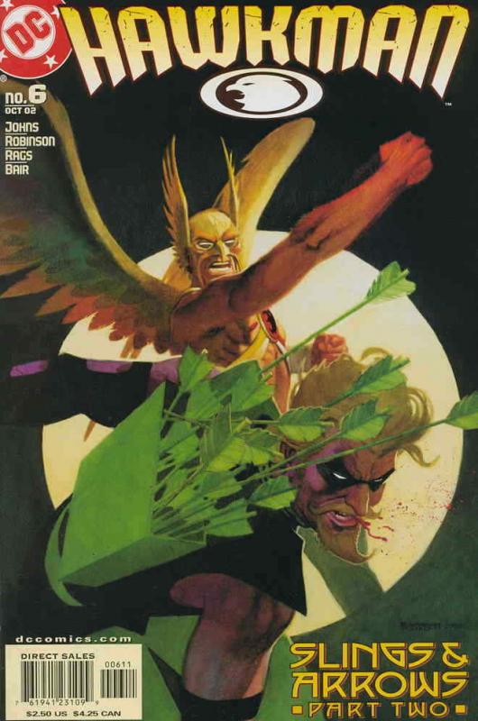 Hawkman (4th series) #6 VF/NM; DC | save on shipping - details inside