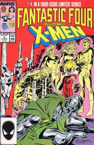 Fantastic Four vs. X-Men #4 FN ; Marvel | Doctor Doom
