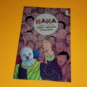 HAHA 6 Morazzo clown comic gunfire balloons NM