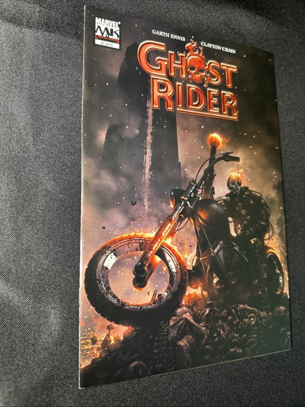 Marvel Comics GHOST RIDER #6 (Apr 2006) Garth Ennis Clayton Crain