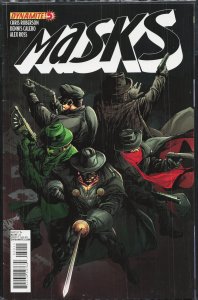 Masks #5 Cover D by Stephen Segovia (2013) Miss Fury