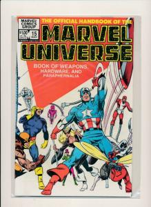 LOT OF 3-MARVEL UNIVERSE BOOK OF DEAD I&II, &BOOK OF WEAPONS #13-15 VF (PF743) 