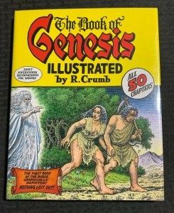 2009 BOOK OF GENESIS R Crumb HC/DJ VF+/FVF 1st WW Norton / Fisherman Collection