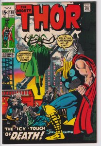 THOR #189 (Jun 1971) FVF 7.0, cream to off white!