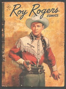 -Roy Rogers-Four Color Comics- #160-1947-Dell-Photo cover-Writing & pencil ma...