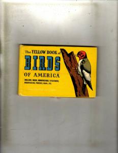 The Yellow Book Of Birds Of America HARDCOVER Book Swallows Wrens Quail JL4