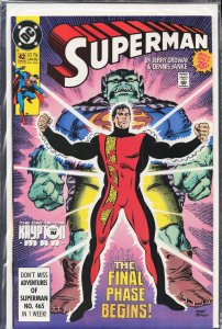 Superman #42 (1990) Superman