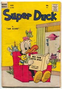 Super Duck #81 1958- FLYING SAUCER / ALIEN cover G 