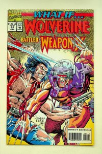 What If #62 Wolverine Battles Weapon X (Jun 1994, Marvel) - Near Mint