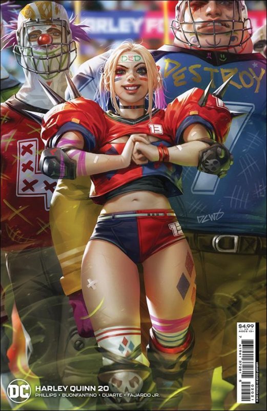 Harley Quinn (4th Series) #20A VF/NM ; DC | Derrick Chew Variant Football