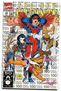 The New Mutants #100 Third print Rob Liefeld-First X-force-1991