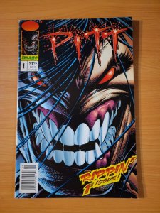 PITT #1 Newsstand Variant ~ NEAR MINT NM ~ 1993 Image Comics