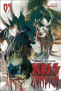 Kiss Zombies 5-B Stuart Sayger Cover FN/VF