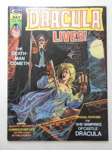 Dracula Lives #7 (1974) The Death-Man Cometh! VF-NM Condition!