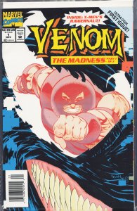 Venom: The Madness #1 Newsstand Edition (1993) Venom