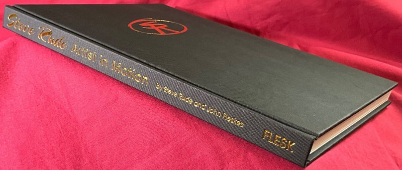 STEVE RUDE ARTIST IN MOTION - Book/ DJ/Slipcase-Fine; Comic-9.2, WP - Ltd/Signed