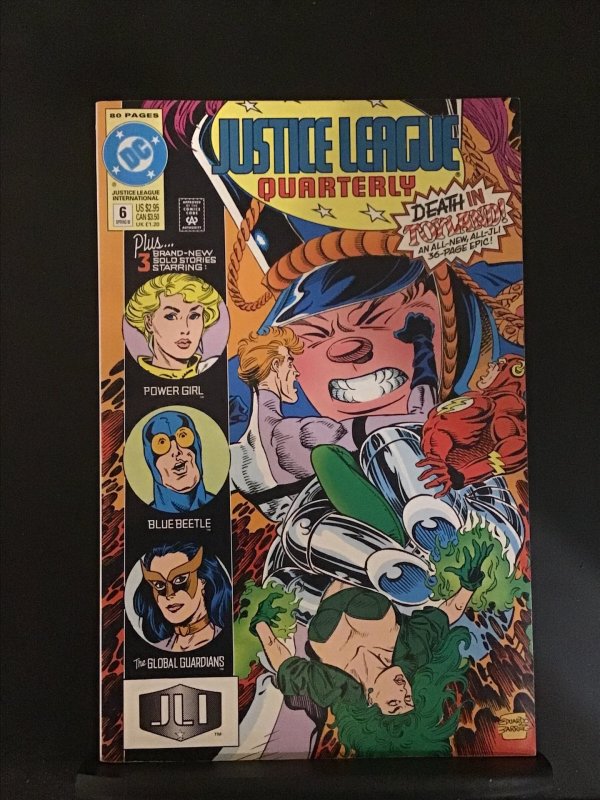 Justice League Quarterly #6 Direct Edition (1992)