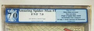 Amazing Spider-Man #1 - 1963 - PGX 7.0 (F/VF) Origin of Spider-Man Retold