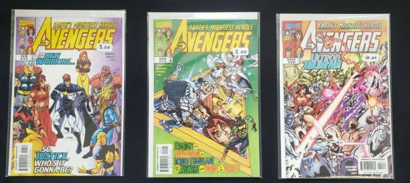 AVENGERS 5PC (VF) GEORGE PEREZ, ULTRON UNLIMITED, NEW WARRIORS 1999-2021