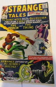 Strange Tales #128 (1965) Scsrlit withc and quicksilver/Dr Strange