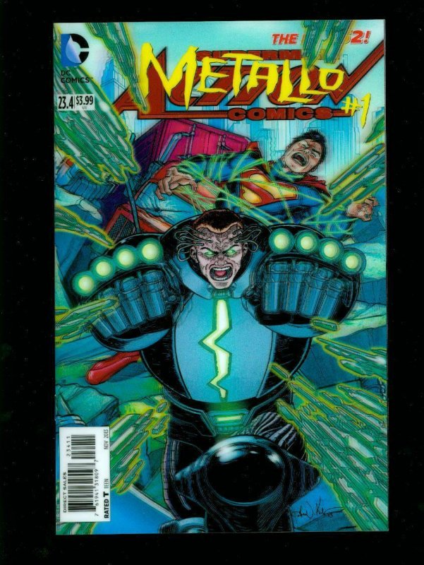 ACTION COMICS #23.4 METALLO SUPERMAN 3-D VARIANT NEW 52 HIGH GRADE NM