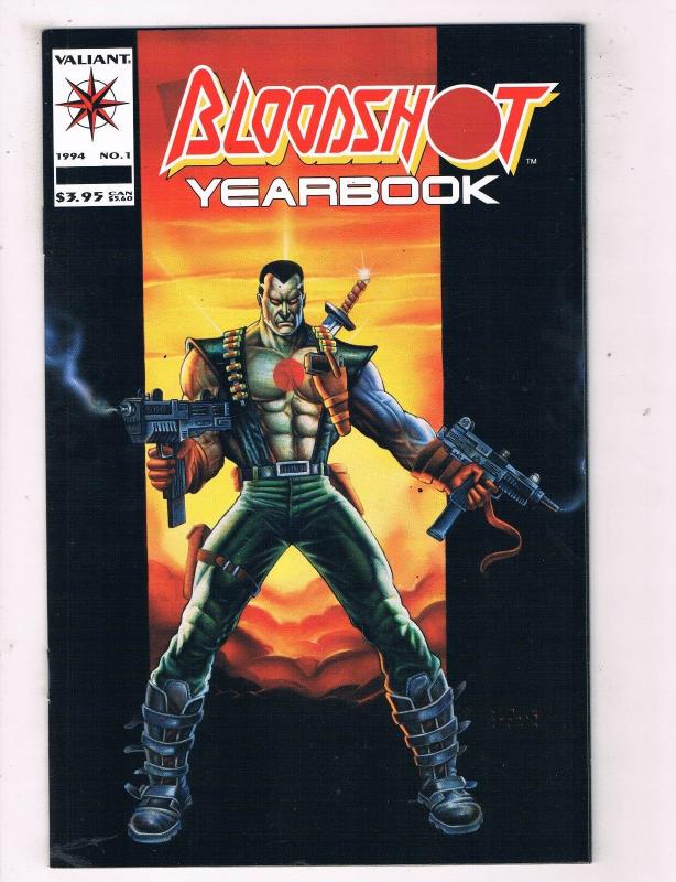 Bloodshot Yearbook #1 NM Valiant Comics Modern Age Comic Book 1994 DE43 TW14
