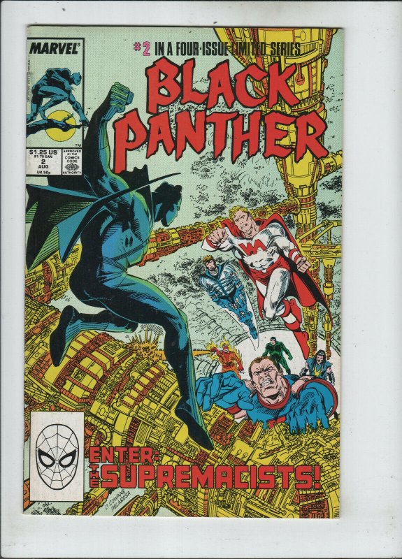 Black Panther #1-4 Set 1988 