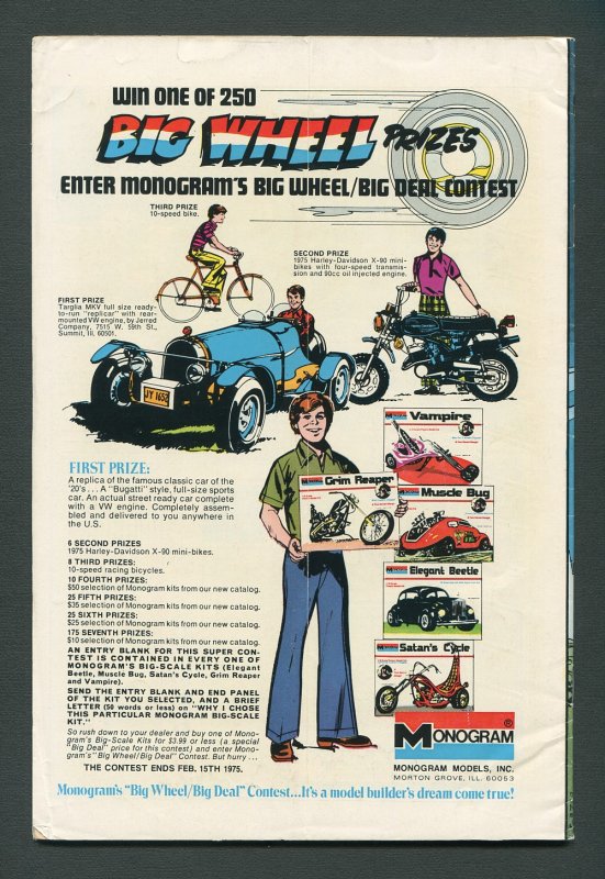 Swamp Thing #13 ( 1st Series) / 3.0 GD/VG   February 1974