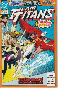 Team Titans #1 Cover B (1992)  Mirage Variant
