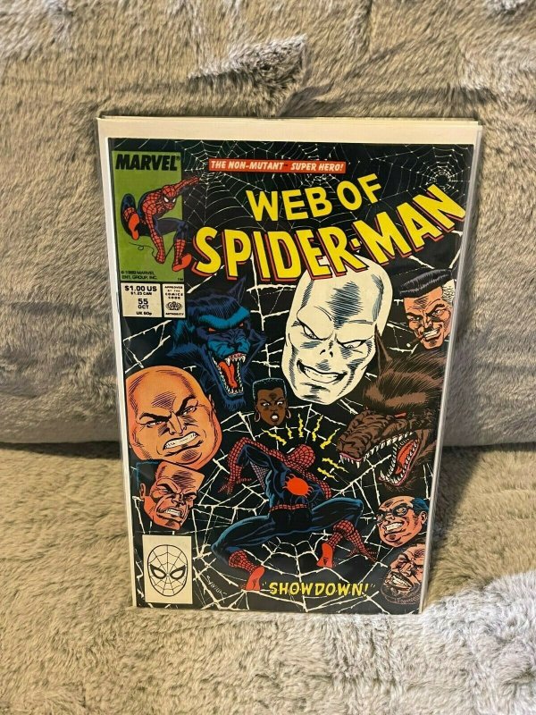 Lot of 4 Books WEB OF SPIDER-MAN (1989) #55 94 101 & Annual 8