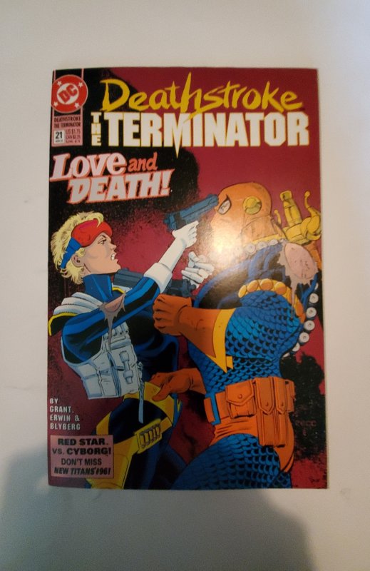 Deathstroke the Terminator #21 (1993) NM DC Comic Book J738