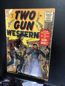 Two Gun Western #6 (1956) Pre-marvel, atlas western Affordable-grade! VG Wow!