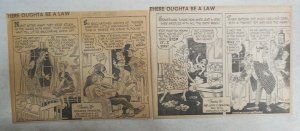 (305) There Oughta Be A Law Panels by Fagaly from 1953 Size: 5 x 6 inches