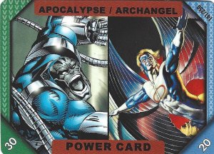 2001 Marvel Recharge: Power Card - Apocalypse/Archangel