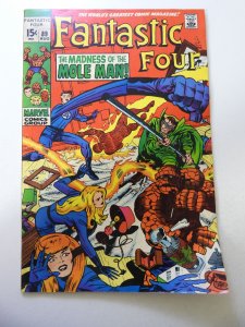 Fantastic Four #89 (1969) VG- Condition moisture stains