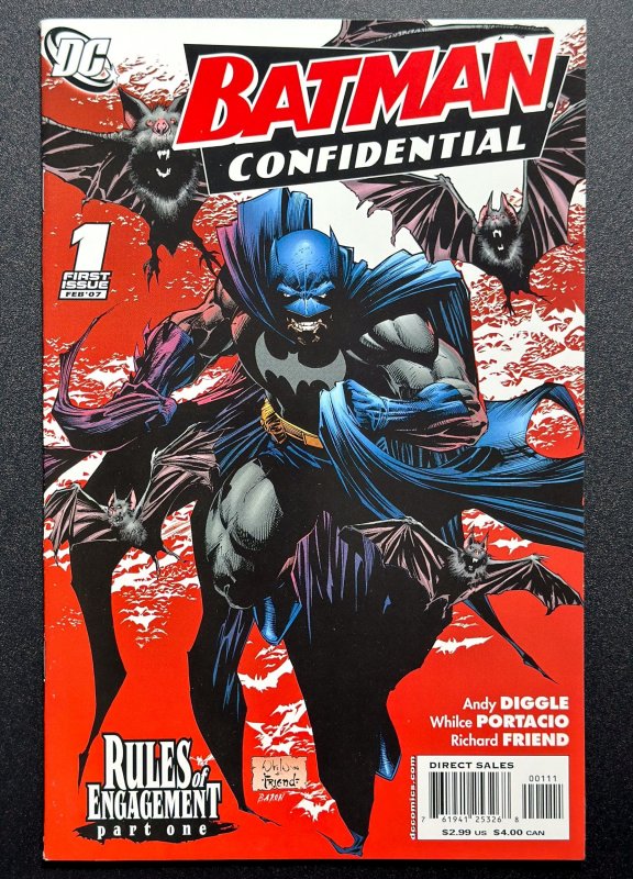 Batman Confidential #1 (2007) Richard Friend Art - VF/NM