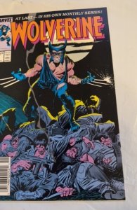 Wolverine #1 (1988) his first ongoing series -Patch