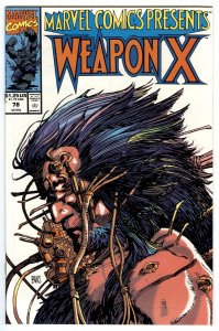 Marvel Comics Presents #78 Wolverine Weapon X Grey Hulk Barry Windsor Smith NM