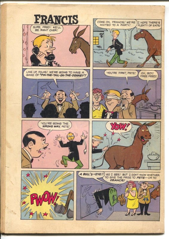 Four Color Comics-Francis The Talking Mule # 953-football-VG