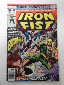 Iron Fist #13 (1977) VF- Condition!