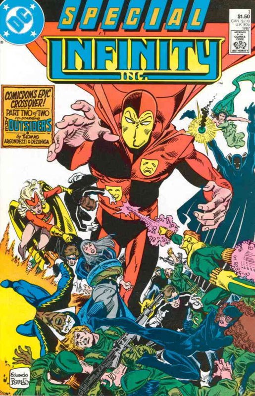Infinity, Inc. Special #1 FN ; DC | Roy Thomas Outsiders