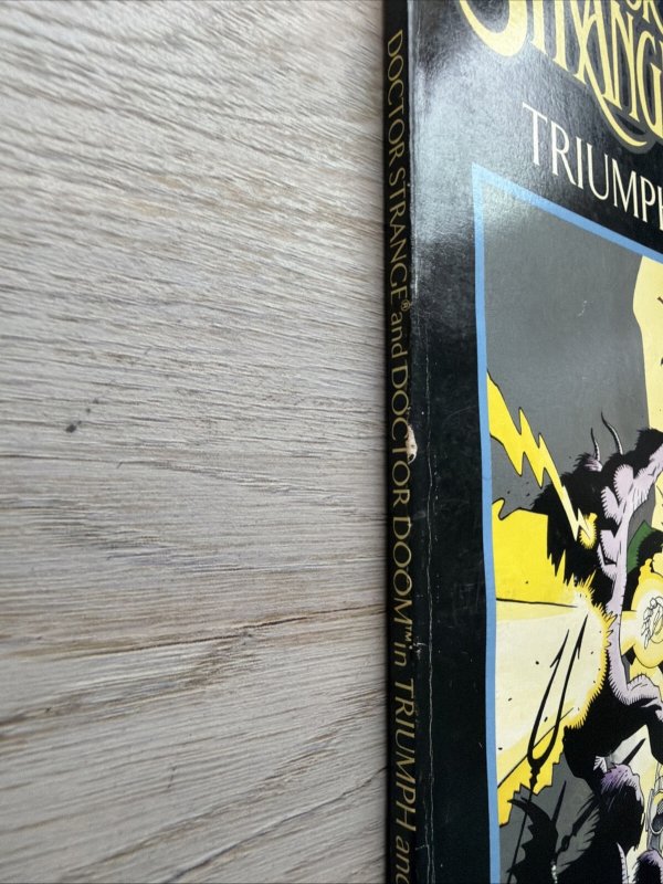 Doctor Strange & Dr. Doom Triumph & Torment Marvel Comics Graphic Novel 17